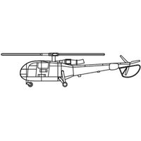 Alouette Helicopter von Trumpeter