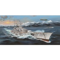 German Scharnhorst Battleship von Trumpeter