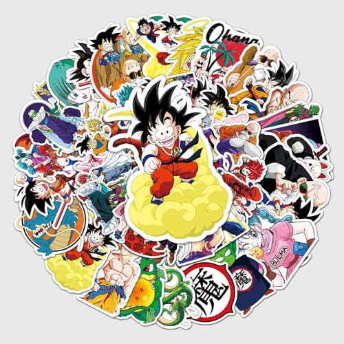 50 Stück PVC-Wasseraufkleber – Kreative Graffiti-Cartoon-Aufkleber für Kinder – Deko für Skateboards, Koffer, Laptops – Selbstklebende Stickers von TrustKK
