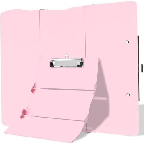 Klemmbrett, faltbar, ohne Ausgabe, Spickzettel, Aluminium, 3 Schichten, faltbare Klemmbretter, Taschenformat, Profil-Klemmbretter, Notizblock für Studenten, Krankenschwestern, Bauunternehmer Klemmbrett, faltbar, ohne Ausgabe, Spickzettel, Aluminium, 3 Schichten, faltbare Klemmbretter, Taschenformat, Profil-Klemmbretter, Notizblock für Studenten, Krankenschwestern, Bauunternehmer von Trustnice