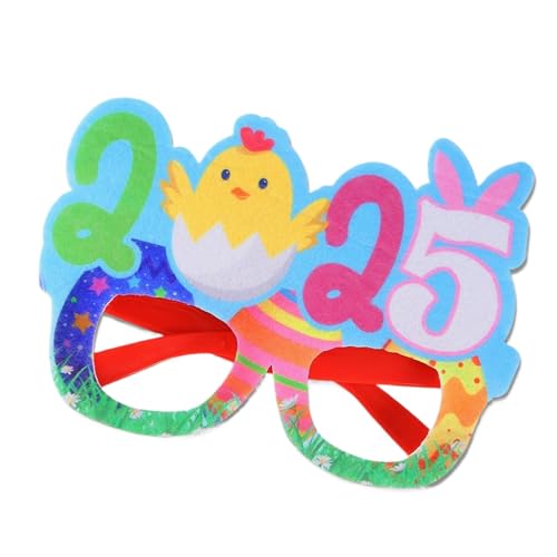 Trveqhk Bunny Photo Booth Props Bunny and Egg Sunglasses Frames, Novelty Bunny Easter Glasses Props for Birthdays, Festivals, Easter Trveqhk Bunny Photo Booth Props Bunny and Egg Sunglasses Frames, Novelty Bunny Easter Glasses Props for Birthdays, Festivals, Easter von Trveqhk