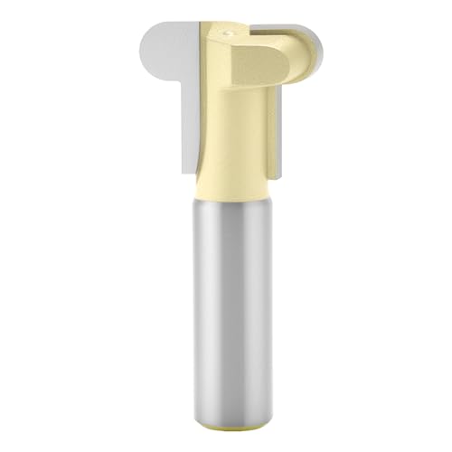 Fräser-Bit, 1,27 cm (1/2 Zoll) Schaft C-Typ, Industriequalität, Nutfräser, Fräs-Bit für Holzbearbeitung, Schubladengriffe, Schrankherstellung (1,27 x 1,67 cm) von Trvoxviq