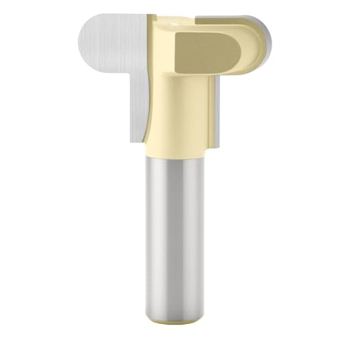 Fräser-Bits, 1,27 cm (1/2 Zoll), ideal für Holzgriffe, Schubladengriffe, Nutschneiden (1,27 x 1,9 cm) von Trvoxviq