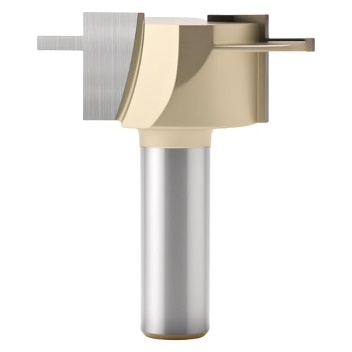 T-Nut- und Rillen-Fräser-Bit, 1,27 cm Schaft, Schnittdurchmesser 5/16 Zoll, Schnitthöhe 1,9 cm, bündiger Trimm-Ecken-Bit, Frässchneider, Holzbearbeitungswerkzeuge T-Nut- und Rillen-Fräser-Bit, 1,27 cm Schaft, Schnittdurchmesser 5/16 Zoll, Schnitthöhe 1,9 cm, bündiger Trimm-Ecken-Bit, Frässchneider, Holzbearbeitungswerkzeuge von Trvoxviq