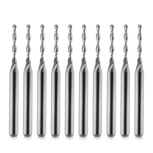Trvoxviq Kugelfräser, 2 Rillen, 1/8 Zoll Schaft, 1/16 Schnittdurchmesser, Hartmetall, CNC-Fräser, Spiralfräser für Holz, PVC, MDF, Hartholz – Hochgeschwindigkeits-Präzisionsfräs- und Gravierwerkzeuge Trvoxviq Kugelfräser, 2 Rillen, 1/8 Zoll Schaft, 1/16 Schnittdurchmesser, Hartmetall, CNC-Fräser, Spiralfräser für Holz, PVC, MDF, Hartholz – Hochgeschwindigkeits-Präzisionsfräs- und Gravierwerkzeuge von Trvoxviq