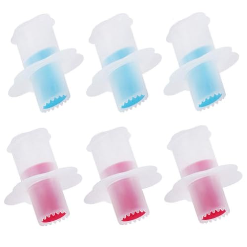Tsadeer Packung mit 6 Cupcake-Cuttern mit Kolben für Gebäck, Kolbenschneider für Gebäck, Werkzeug zum Dekorieren von Tortenteilern, 3 rote + 3 blaue, langlebig und einfach zu bedienen Tsadeer Packung mit 6 Cupcake-Cuttern mit Kolben für Gebäck, Kolbenschneider für Gebäck, Werkzeug zum Dekorieren von Tortenteilern, 3 rote + 3 blaue, langlebig und einfach zu bedienen von Tsadeer