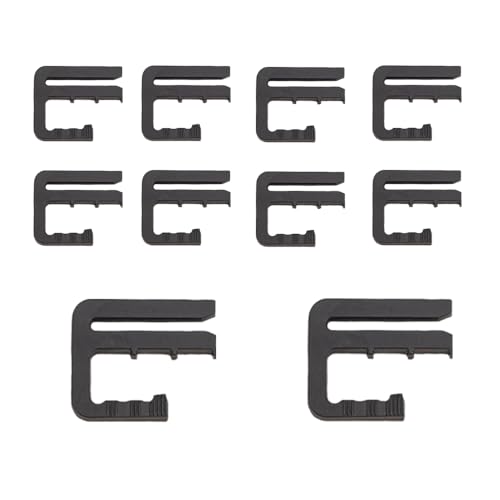 10 Stück Verstellbare Nagelfreie Taillenschnallen, Hosenbund Enger Machen Hosen Expander Button, Nähfreiknopf Button Pins Abnehmbarer Jeansknopf Hosen Clips für Damen Herren Kinder von Tsangbaby