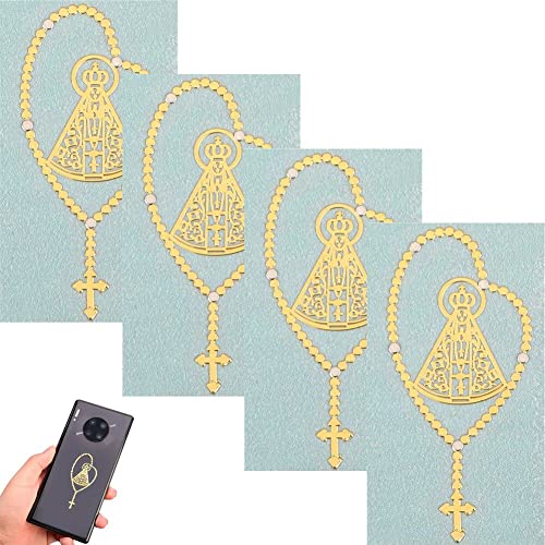 Tsffae 4 Stück Diyalo Heilige Familie Aufkleber Für Telefon-dekor, Christliches Design, Goldfarbe, Barmherzigkeit Jesus Maria, Verschiedene Symbol-abziehbilder, Aufkleber, Dekorativ Tsffae 4 Stück Diyalo Heilige Familie Aufkleber Für Telefon-dekor, Christliches Design, Goldfarbe, Barmherzigkeit Jesus Maria, Verschiedene Symbol-abziehbilder, Aufkleber, Dekorativ von Tsffae