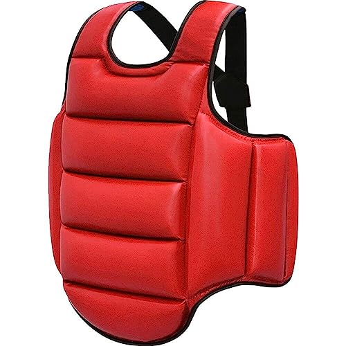 Tsffae Brustschutz Für Boxen, Kickboxen, MMA, Muay Thai, Körperschutz, Karate, Brustschutz, Weste, Verstellbarer Schlagschutz, Kampfsport, Oberbauch, Rippen, Schutzpolster Tsffae Brustschutz Für Boxen, Kickboxen, MMA, Muay Thai, Körperschutz, Karate, Brustschutz, Weste, Verstellbarer Schlagschutz, Kampfsport, Oberbauch, Rippen, Schutzpolster von Tsffae
