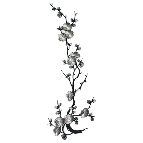Tsffae Pflaumenblüten-Applikation, Kleidung, Stickerei, Aufnäher, Zum Aufnähen, Stoffaufkleber, Basteln, Florale Abziehbilder Zum Nähen, Reparieren, Bestickt Tsffae Pflaumenblüten-Applikation, Kleidung, Stickerei, Aufnäher, Zum Aufnähen, Stoffaufkleber, Basteln, Florale Abziehbilder Zum Nähen, Reparieren, Bestickt von Tsffae