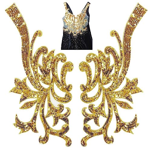 Tsffae Spitze Stoff Bestickt Kleid Applikationen Flora Kragen Mesh Barock Vintage Nähen Auf Patches Für DIY Kleid Hochzeit Dekoration Tsffae Spitze Stoff Bestickt Kleid Applikationen Flora Kragen Mesh Barock Vintage Nähen Auf Patches Für DIY Kleid Hochzeit Dekoration von Tsffae