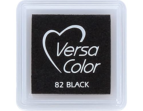 Tsukineko Black VersaColor Pigment Inkpad 1" Cube VS-082 von Tsukineko