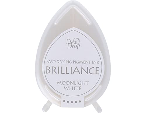 Brilliance Dew Drop Pigment Ink Pad-Moonlight White Brilliance Dew Drop Pigment Ink Pad-Moonlight White von Tsukineko
