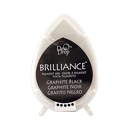 Brilliance Dew Drop Pigment Stempelkissen Versacolor, Graphit, Schwarz Brilliance Dew Drop Pigment Stempelkissen Versacolor, Graphit, Schwarz von Tsukineko