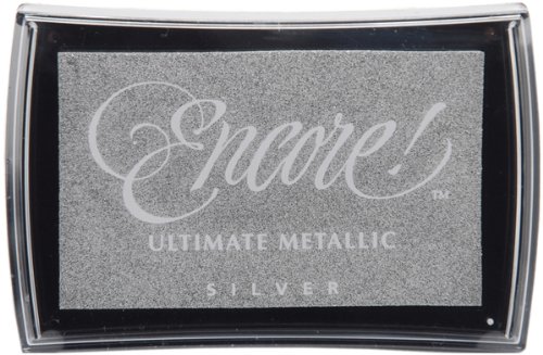 Encore Ultimate Metallic Inkpad-Silver von Tsukineko