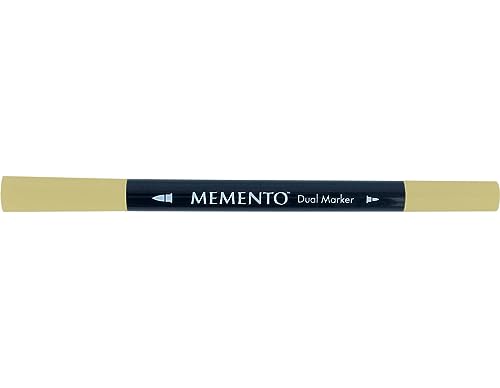 Memento Fineliner Zeichenstifte Grün, Pistachio - Malstifte für Künstler, Wasserfest - Beständig Gegen Ausbleichen - zum Stempeln, Kalligraphieren, Aquarellieren, Embossing und für Mischtechniken von Tsukineko