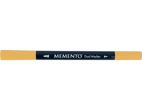 Memento Fineliner Zeichenstifte Orange, Peanut Brittle - Malstifte für Künstler, Wasserfest - Beständig Gegen Ausbleichen - Stempeln, Kalligraphieren, Aquarellieren, Embossing und für Mischtechniken Memento Fineliner Zeichenstifte Orange, Peanut Brittle - Malstifte für Künstler, Wasserfest - Beständig Gegen Ausbleichen - Stempeln, Kalligraphieren, Aquarellieren, Embossing und für Mischtechniken von Tsukineko