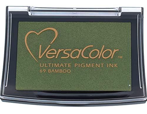 Tsukineko, VersaColor Pigment-Stempelkissen – Bambus, 4 x 4 cm Tsukineko, VersaColor Pigment-Stempelkissen – Bambus, 4 x 4 cm von Tsukineko