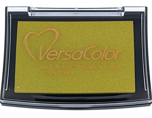 Tsukineko VersaColor Stempelkissen-Grün, Split PEA-Groß-Deckend, Wasserbasis-Wasserfest-Embossing, Green, 9,9 x 6,8 x 1,9 cm Tsukineko VersaColor Stempelkissen-Grün, Split PEA-Groß-Deckend, Wasserbasis-Wasserfest-Embossing, Green, 9,9 x 6,8 x 1,9 cm von Tsukineko