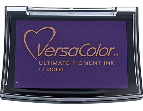 Tsukineko, VersaColor Pigment-Stempelkissen – Violett, Einheitsgröße, 4 x 4 cm Tsukineko, VersaColor Pigment-Stempelkissen – Violett, Einheitsgröße, 4 x 4 cm von Tsukineko