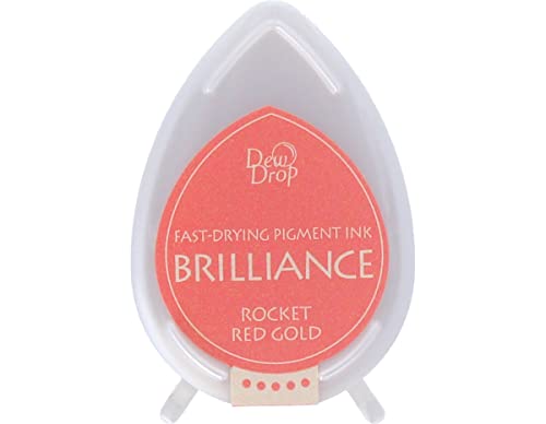 Tsukineko Brilliance Dew Drop Stempelkissen, Cosmic Copper Rocket Red Gold Tsukineko Brilliance Dew Drop Stempelkissen, Cosmic Copper Rocket Red Gold von Tsukineko