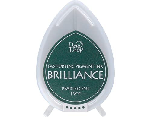 Tsukineko Brilliance Dew Drop Stempelkissen, Pearl Ivy, Perle Efeu, Einheitsgröße Tsukineko Brilliance Dew Drop Stempelkissen, Pearl Ivy, Perle Efeu, Einheitsgröße von Tsukineko