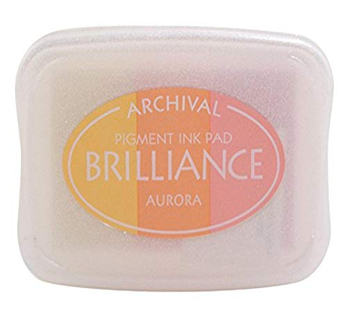 Tsukineko Brilliance Mehrfarbig Stempelkissen-Mehrere Farben, Aurora 3 Varianten-Groß-Deckend, Wassbasis-Wasserfest-Embossing, Multiple Colours, 9,9 x 6,8 x 1,9 cm Tsukineko Brilliance Mehrfarbig Stempelkissen-Mehrere Farben, Aurora 3 Varianten-Groß-Deckend, Wassbasis-Wasserfest-Embossing, Multiple Colours, 9,9 x 6,8 x 1,9 cm von Tsukineko