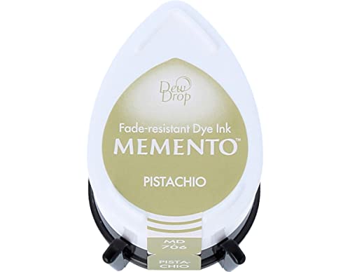 Tsukineko Memento Dew Drop Stempelkissen - Grün, Pistachio - Klein - Undurchsichtig, Wasserfest, Beständig Gegen Ausbleichen - Embossing Tsukineko Memento Dew Drop Stempelkissen - Grün, Pistachio - Klein - Undurchsichtig, Wasserfest, Beständig Gegen Ausbleichen - Embossing von Tsukineko
