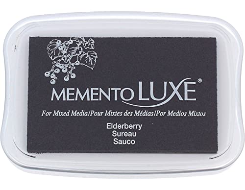 Tsukineko Memento Luxe Stempelkissen mit verschiedenen Medien, Holunderbeerfarben ML000507 Grau Einheitsgröße Tsukineko Memento Luxe Stempelkissen mit verschiedenen Medien, Holunderbeerfarben ML000507 Grau Einheitsgröße von Tsukineko