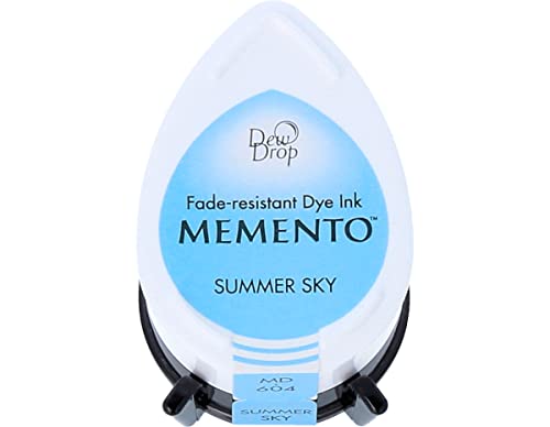 Tsukineko Memento Stempelkissen Dew Drop Pad Summer Sky, Sommerhimmel, Einheitsgröße von Tsukineko