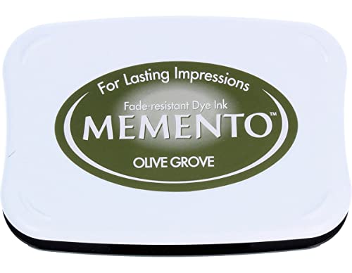 Tsukineko Memento Stempelkissen Olivenhain, Synthetic Material, Gruen, 9.9 x 6.6 x 1.8 cm Tsukineko Memento Stempelkissen Olivenhain, Synthetic Material, Gruen, 9.9 x 6.6 x 1.8 cm von Tsukineko