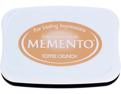 Tsukineko Memento Stempelkissen Toffee Crunch, Synthetic Material, braun, 9.6 x 6.6 x 1.8 cm von Tsukineko