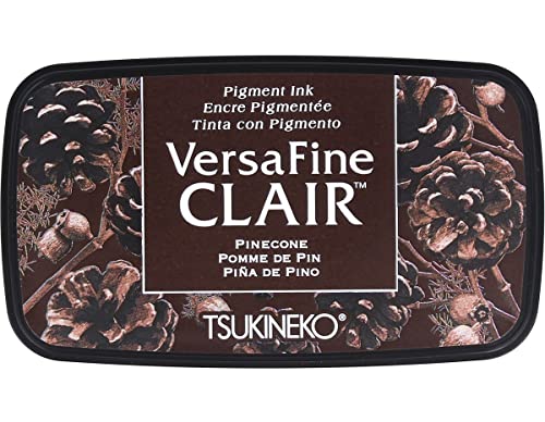 Tsukineko Pinecone Versafine Clair Tinte Pad, Kunststoff, braun, 5,6 x 9,7 x 2,3 cm, Synthetisches Matrial, 5.6 x 9.7 x 2.3 cm Tsukineko Pinecone Versafine Clair Tinte Pad, Kunststoff, braun, 5,6 x 9,7 x 2,3 cm, Synthetisches Matrial, 5.6 x 9.7 x 2.3 cm von Tsukineko