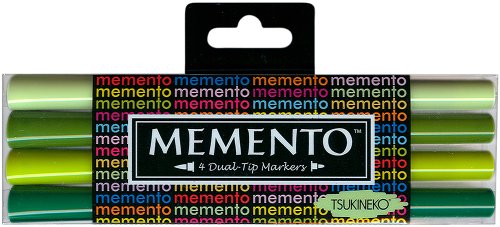 Tsukineko Set 4 Marker Illustration MEMENTO Gewächshaus 3,7/0,2mm ca. Tsukineko Set 4 Marker Illustration MEMENTO Gewächshaus 3,7/0,2mm ca. von Tsukineko
