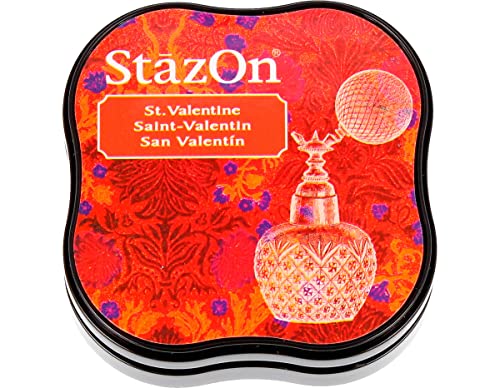 Tsukineko StazOn Midi Pad St. Valentine, Zum Valentinstag, von Artemio