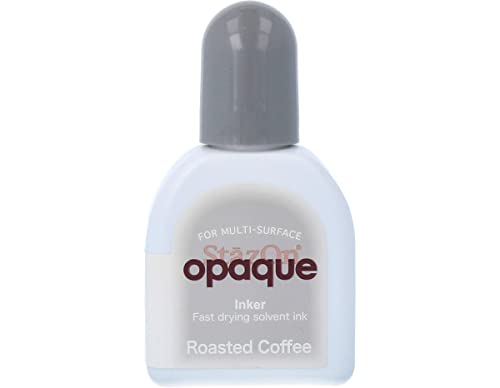 Tsukineko StazOn Opque Stempelkissen - Braun, Roasted Coffe - Groß - Deckend, Lufttrocknend, Beständig Gegen Ausbleichen Tsukineko StazOn Opque Stempelkissen - Braun, Roasted Coffe - Groß - Deckend, Lufttrocknend, Beständig Gegen Ausbleichen von Tsukineko