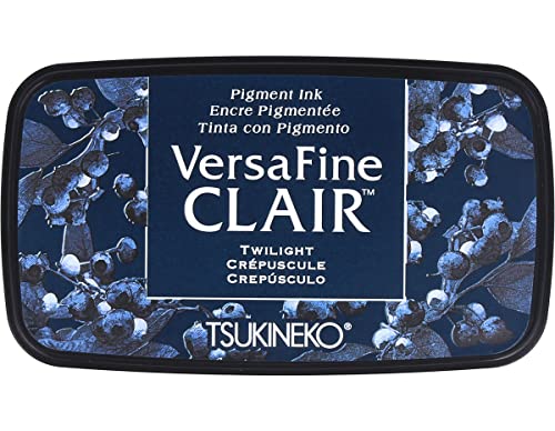Tsukineko Twilight Versafine Clair Tinte Pad, synthetische Material, blau, 5,6 x 9,7 x 2,3 cm, Matrial, 5.6 x 9.7 x 2.3 cm Tsukineko Twilight Versafine Clair Tinte Pad, synthetische Material, blau, 5,6 x 9,7 x 2,3 cm, Matrial, 5.6 x 9.7 x 2.3 cm von Tsukineko