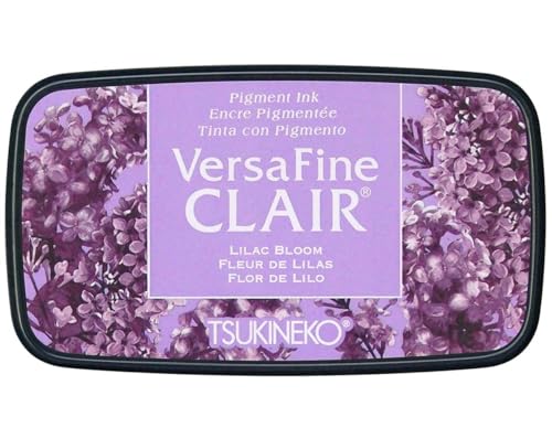 Tsukineko VF-CLA-103 VersaFine Clair Stempelkissen-Lila, Lilac Bloom-Groß-Deckend, Wasserfest, Beständig Gegen Ausbleichen-Embossing, pad size: 7.6 x 3.5 cm Tsukineko VF-CLA-103 VersaFine Clair Stempelkissen-Lila, Lilac Bloom-Groß-Deckend, Wasserfest, Beständig Gegen Ausbleichen-Embossing, pad size: 7.6 x 3.5 cm von Tsukineko