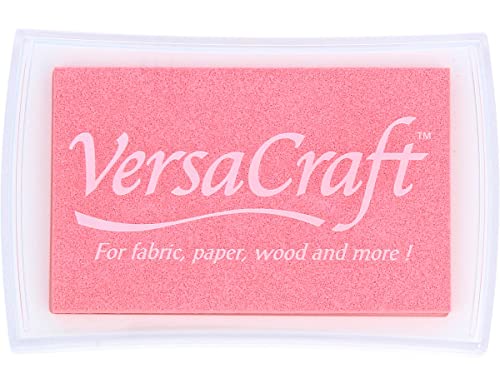 Tsukineko VK-000-134 VersaCraft Stempelkissen-Rosa, Bubble Gum-Groß-Wasserbasis, Deckend, Beständig gegen Ausbleichen-Embossing, pad size: 7,6 x 4,7 cm Tsukineko VK-000-134 VersaCraft Stempelkissen-Rosa, Bubble Gum-Groß-Wasserbasis, Deckend, Beständig gegen Ausbleichen-Embossing, pad size: 7,6 x 4,7 cm von Tsukineko
