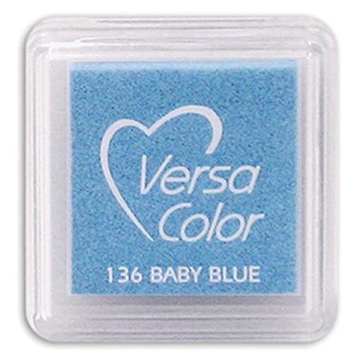 Tsukineko VersaColor Stempelkissen - Blau, Baby Blue - Klein - Deckend, Wassbasis - Wasserfest - Embossing Tsukineko VersaColor Stempelkissen - Blau, Baby Blue - Klein - Deckend, Wassbasis - Wasserfest - Embossing von Tsukineko