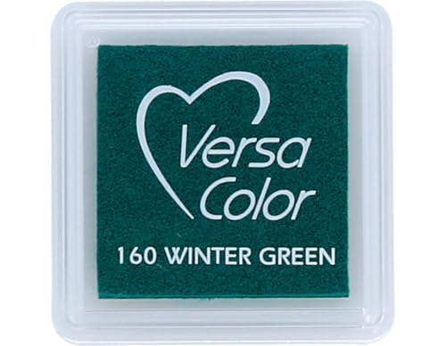 Tsukineko VersaColor Stempelkissen - Grün, Winter Green - Klein - Deckend, Wassbasis - Wasserfest - Embossing Tsukineko VersaColor Stempelkissen - Grün, Winter Green - Klein - Deckend, Wassbasis - Wasserfest - Embossing von Tsukineko