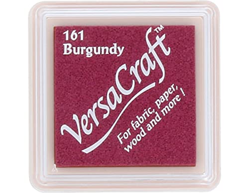 Tsukineko VersaCraft Stempelkissen - Lila, Burgundy - Klein - Wasserbasis, Deckend, Beständig gegen Ausbleichen - Embossing Tsukineko VersaCraft Stempelkissen - Lila, Burgundy - Klein - Wasserbasis, Deckend, Beständig gegen Ausbleichen - Embossing von Tsukineko