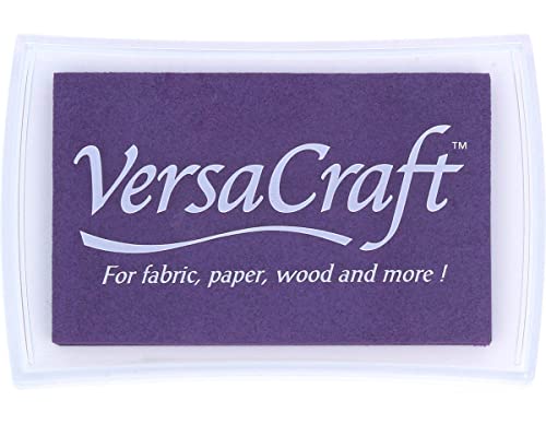 Tsukineko VersaCraft Stempelkissen-Peony Lila, Synthetic Material, 9.7 x 6.6 x 1.8 cm von Tsukineko
