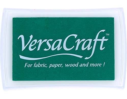 Tsukineko VK121 Versa-Craft Stempelkissen, Synthetic Material, smaragdgrün, 9.5 x 6.3 x 1.9 cm Tsukineko VK121 Versa-Craft Stempelkissen, Synthetic Material, smaragdgrün, 9.5 x 6.3 x 1.9 cm von Tsukineko