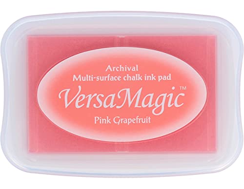 Tsukineko VersaMagic Ink Pads Stempelkissen, Kreiden-Finish, Pink Grapefruit, Synthetic Material, 9.9 x 6.6 x 1.8 cm Tsukineko VersaMagic Ink Pads Stempelkissen, Kreiden-Finish, Pink Grapefruit, Synthetic Material, 9.9 x 6.6 x 1.8 cm von Tsukineko