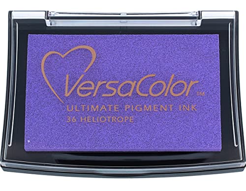 Tsukineko Versacolor Pigment Stempelkissen, Heliotrope, Synthetic Material, lila, 9.7 x 6.6 x 1.8 cm Tsukineko Versacolor Pigment Stempelkissen, Heliotrope, Synthetic Material, lila, 9.7 x 6.6 x 1.8 cm von Tsukineko