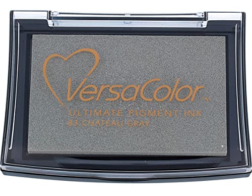 Tsukineko Versacolor Pigmentblock, Old Rose Grau (Chateau Grey) von Tsukineko