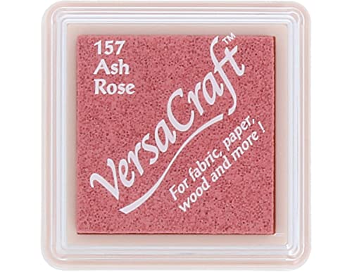 Tsukineko VKSML157 Versacraft Stempelkissen, Zitronengelb, klein, Ash Rose, 3.4 x 3.4 x 2 cm, synthetisches material, Pink Tsukineko VKSML157 Versacraft Stempelkissen, Zitronengelb, klein, Ash Rose, 3.4 x 3.4 x 2 cm, synthetisches material, Pink von Tsukineko