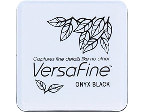 Tsukineko Versafine Kleines Stempelkissen instant Trocken-Pigmenttinte Onyx Schwarz, Synthetic Material, 3.4 x 3.4 x 3.4 cm Tsukineko Versafine Kleines Stempelkissen instant Trocken-Pigmenttinte Onyx Schwarz, Synthetic Material, 3.4 x 3.4 x 3.4 cm von Tsukineko