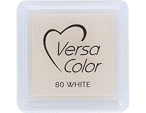 Tsukineko White VersaColor Pigment Inkpad 1" Cube VS-080, VS000080, c1 von Tsukineko